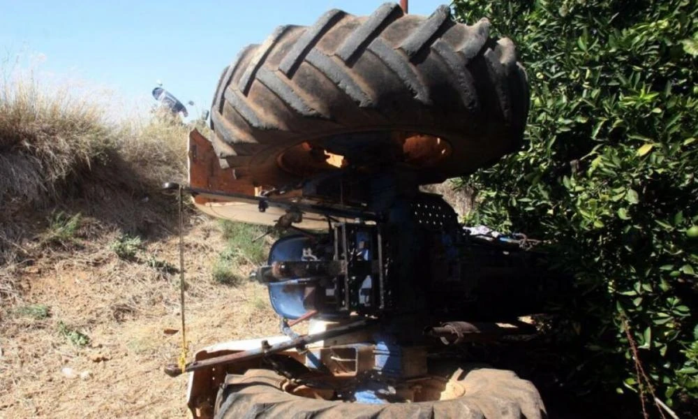 Κρήτη: Νεκρός ο άνδρας που καταπλακώθηκε από το τρακτέρ του